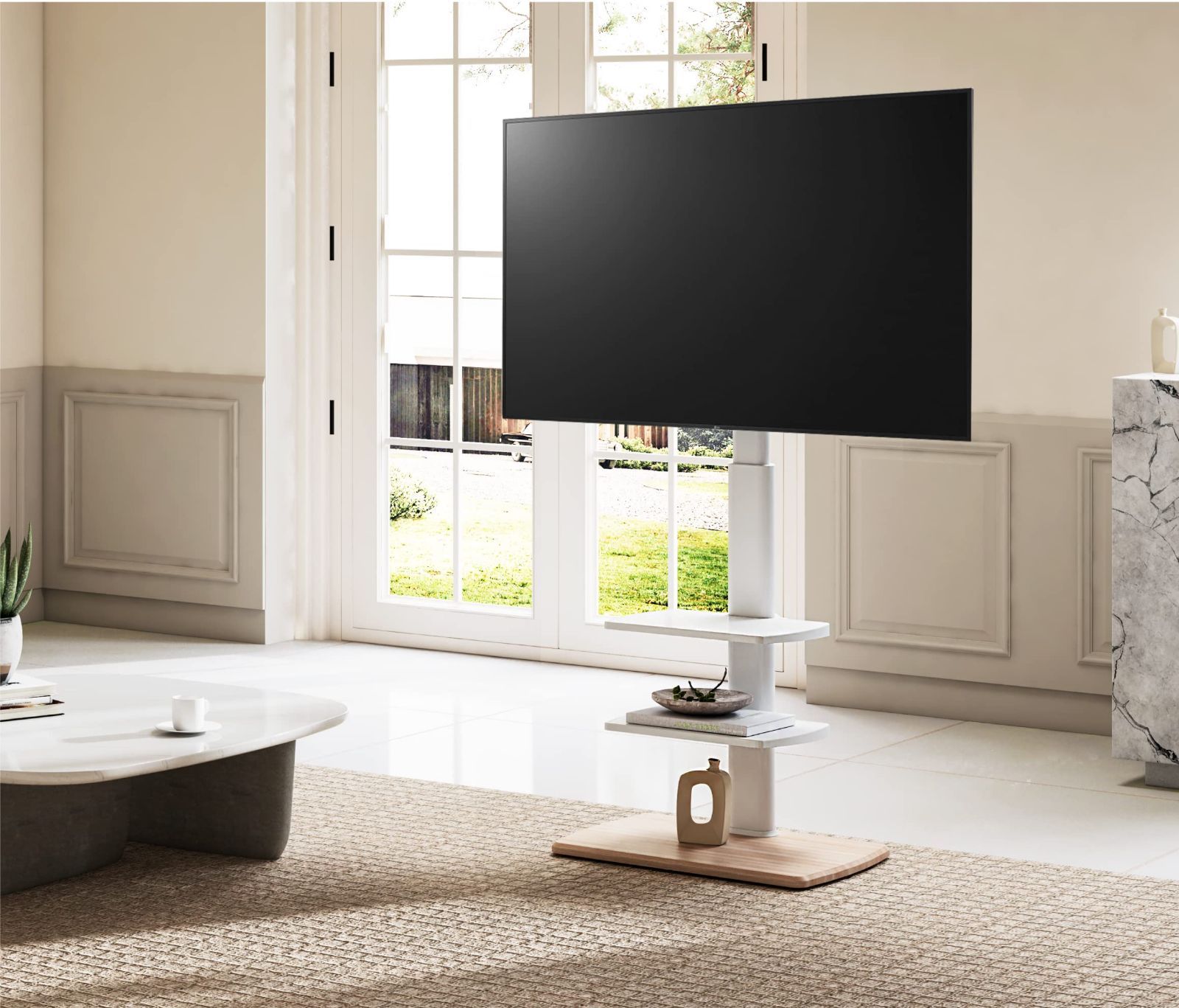 壁寄せテレビスタンド 32-70インチテレビに対応