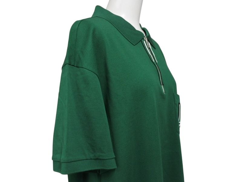 PRADA ダークグリーン ポロシャツ プラダ 半袖ポロシャツ サイズXL美品 - 美品PRADA プラダ 半袖