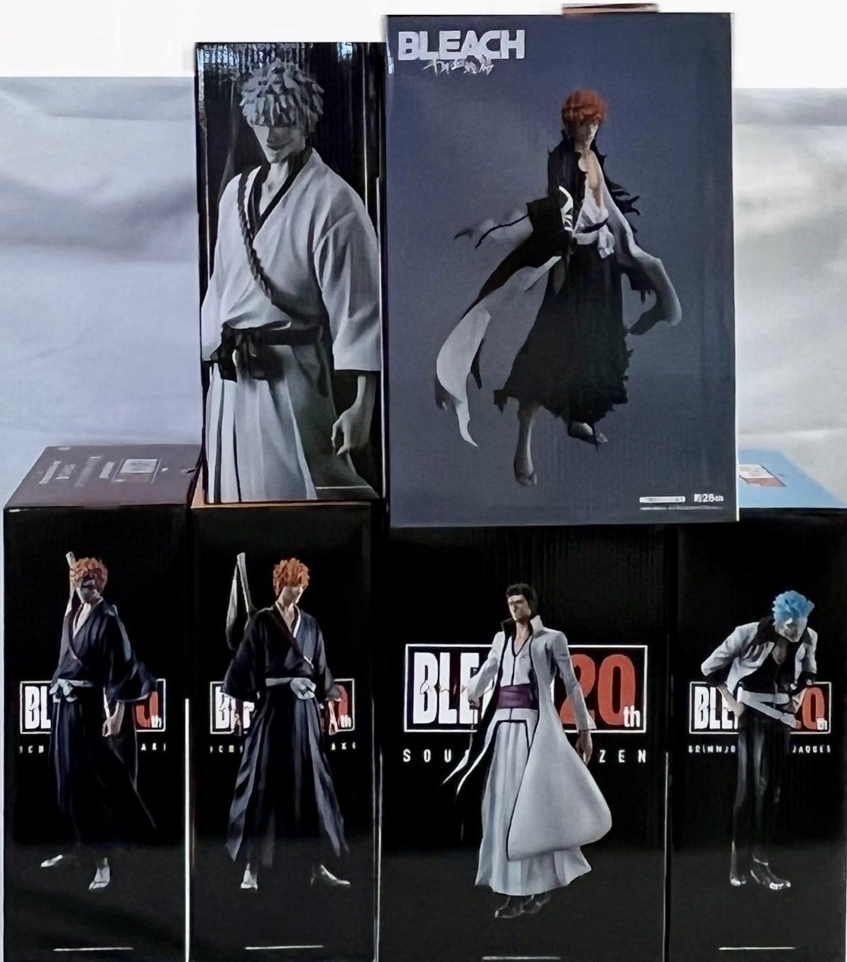 未開封、箱一部傷みあり 一番くじ BLEACH フィギュア6種セット まとめ