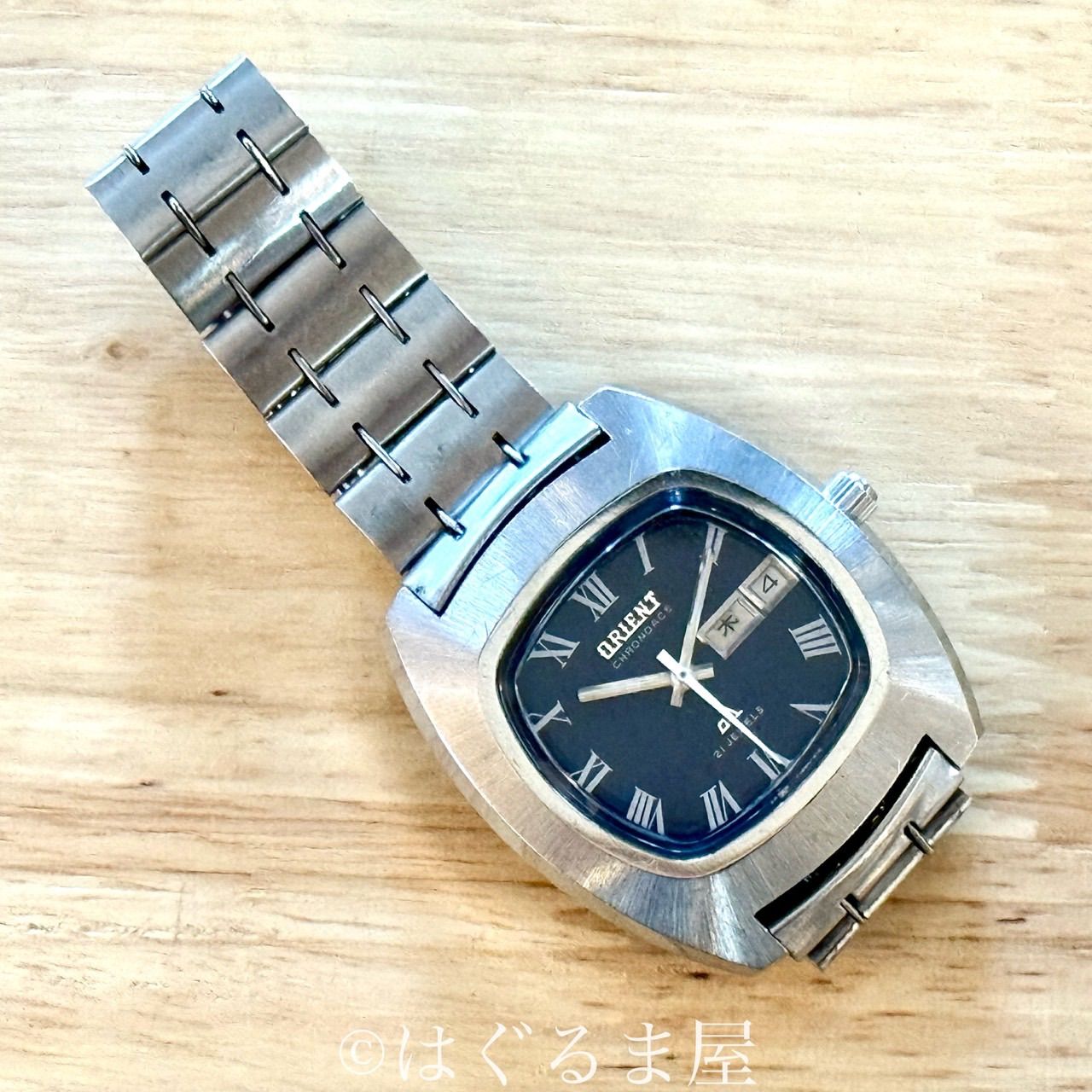 1970年代製造 オリエント クロノエース 自動巻 デイデイト付 メンズ OH