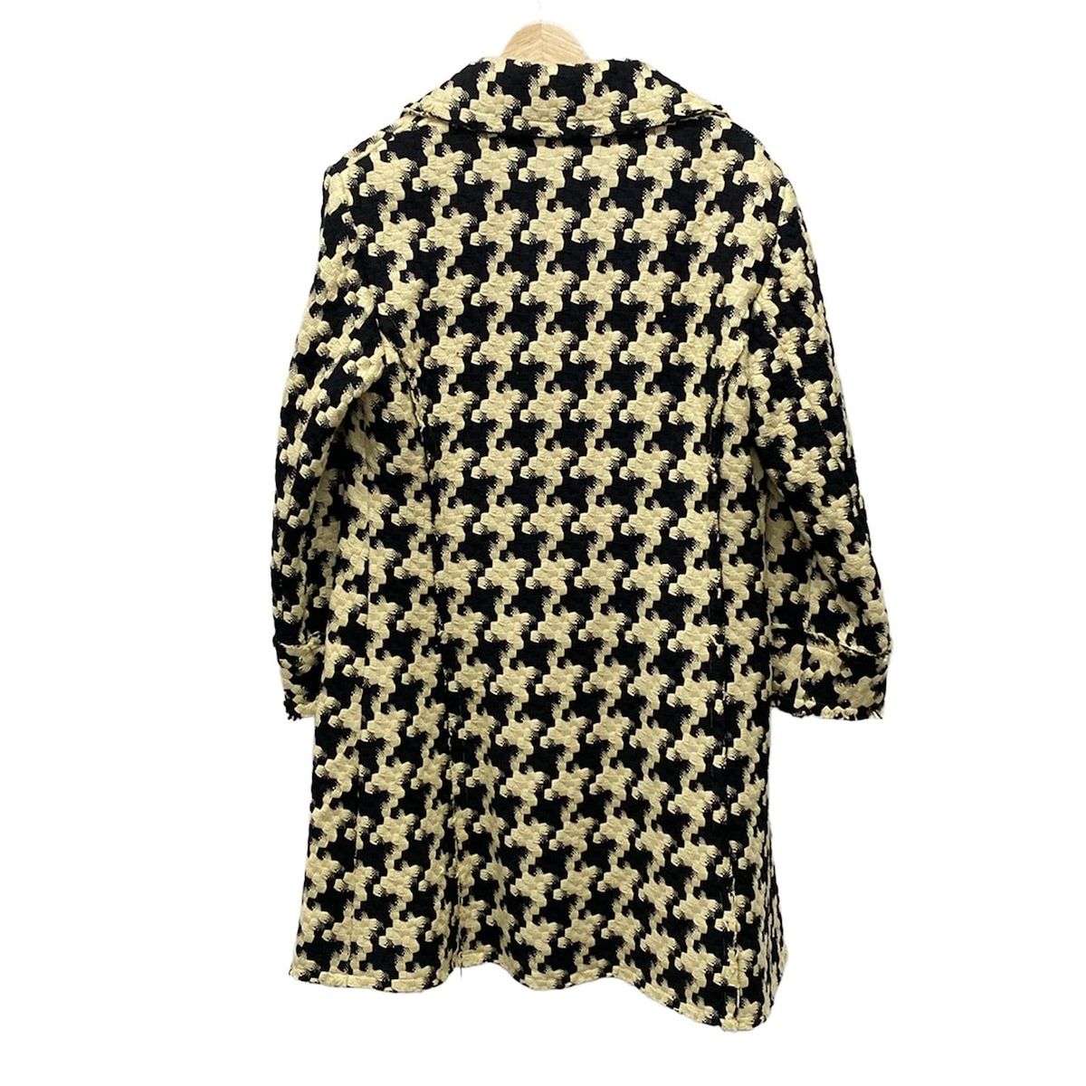 alice olivia アリスオリビア コート サイズM レディース - 黒×アイボリー 長袖 秋 冬