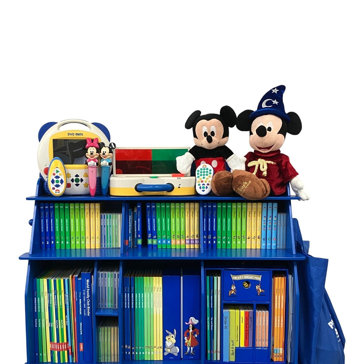 DWE ディズニー 英語 システム フルセット 2018年頃 ワールドオブイングリッシュ 教材