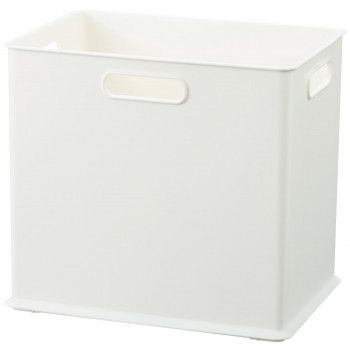 【新品・4営業日で発送】収納用品 natura(ナチュラ) インボックス SD 4個組 ホワイト NIB-SD4 WH (1777010)