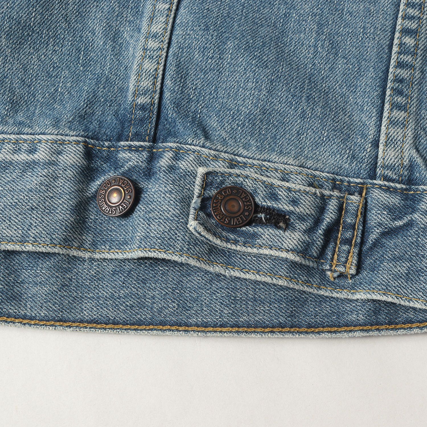 Levis リーバイス ジャケット サイズ:40 / 90s 71557 3rd Big E デニム 
