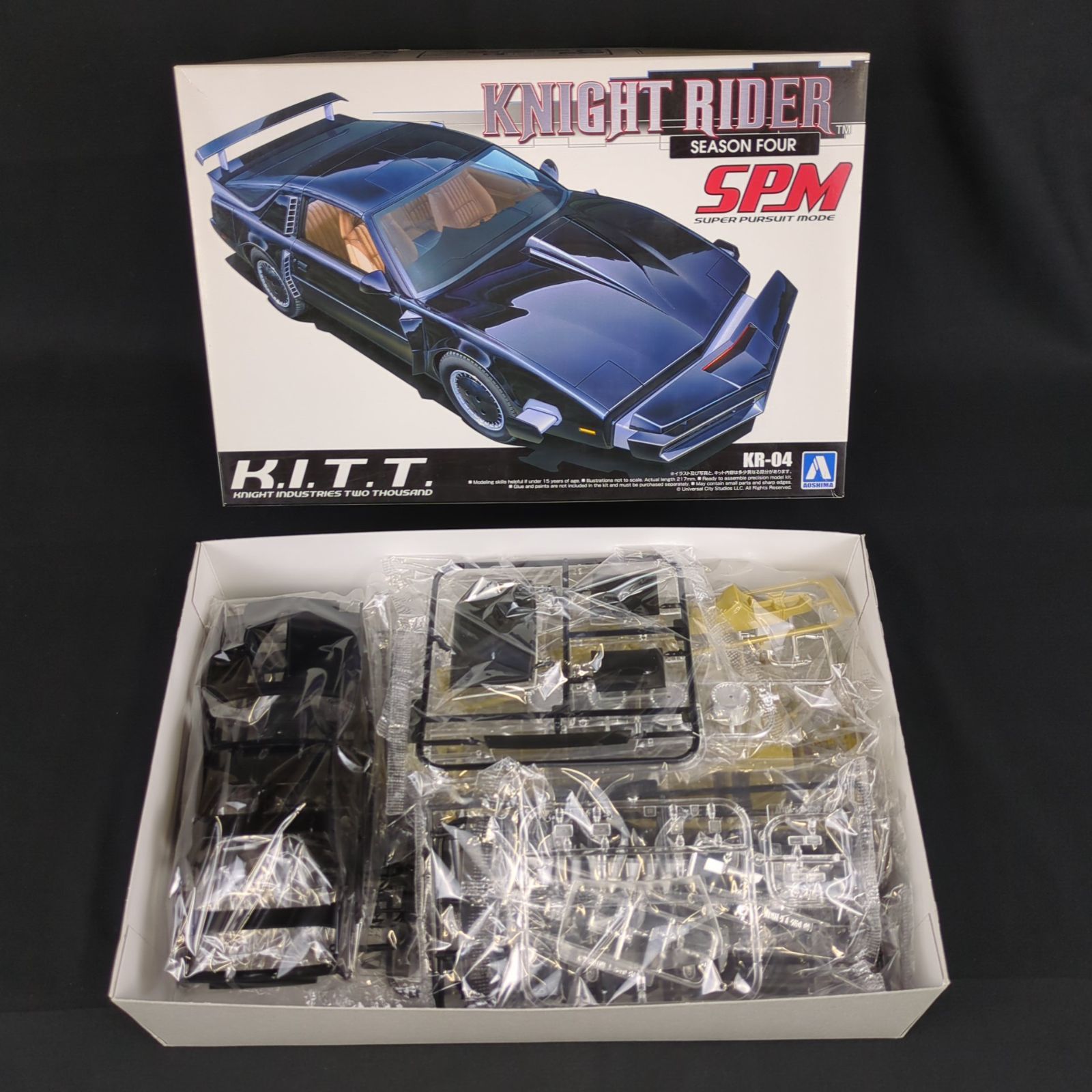 【史上最も激安！】 残僅少 アオシマ ムービーメカ No.KR-04 1 24 ナイトライダー ナイト 2000 K.I.T.T. SPM