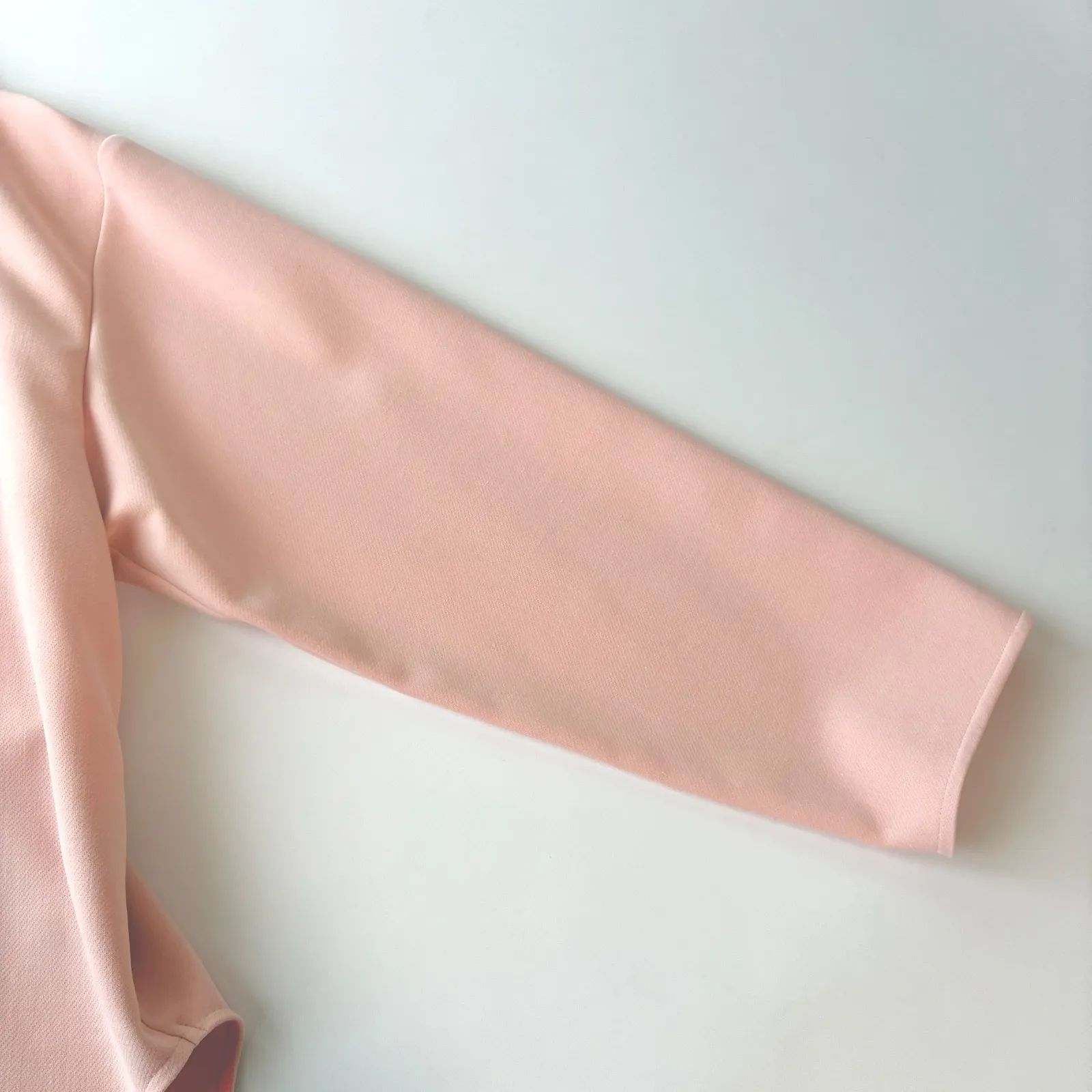 23SS / yori / ヨリ / ダブルクロスTeeブラウス / ピンク