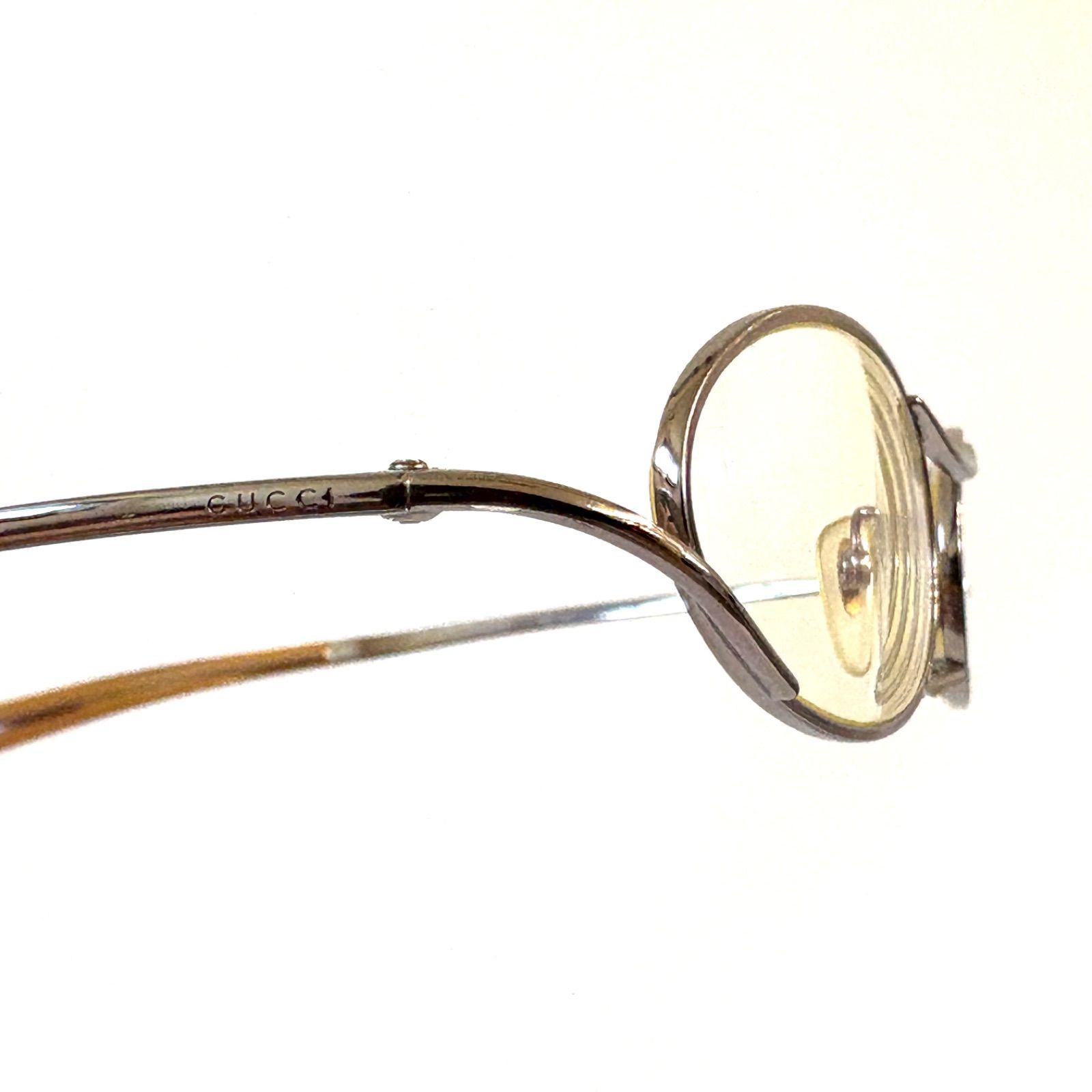 ◼️GUCCI◼️ チタン 眼鏡 度あり - メルカリ
