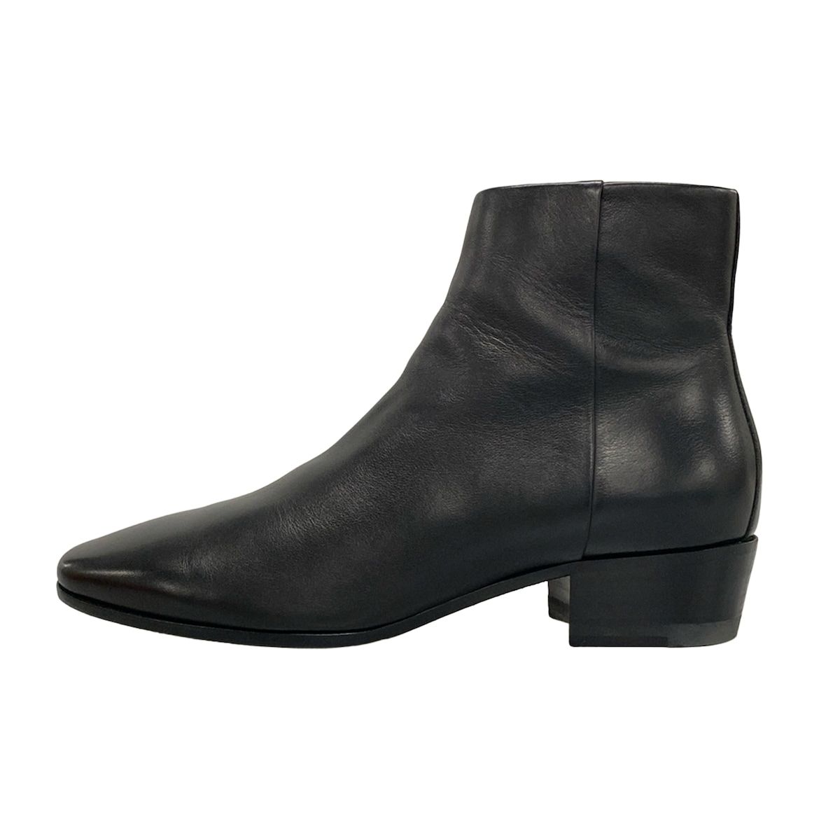 SANTONI サントーニ ショートブーツ 36 レディース - 黒 レザー