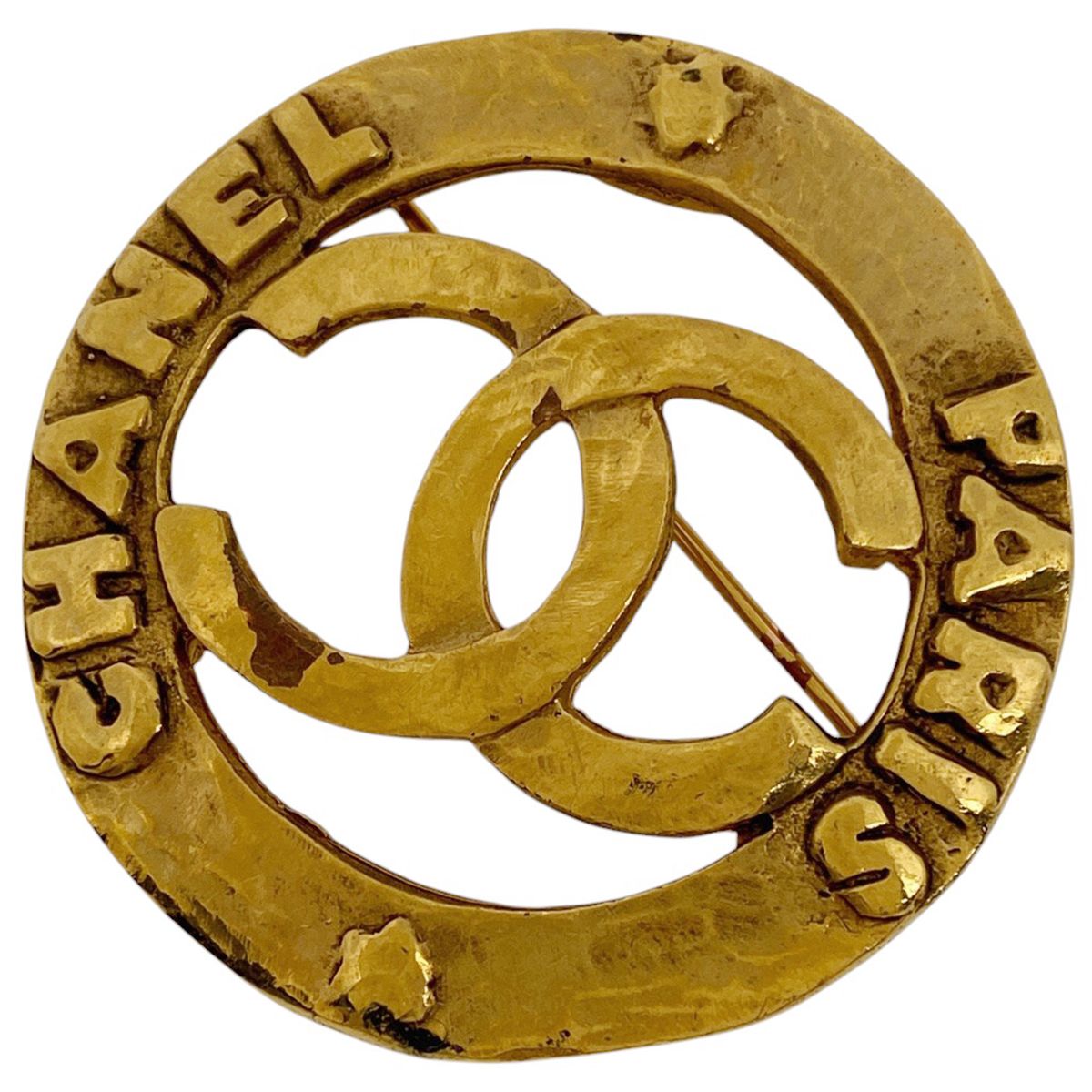 シャネル CHANEL マトラッセココマークラウンド 丸型サークル