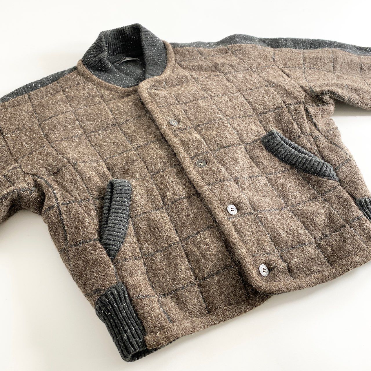 36A12 ISSEY MIYAKE イッセイミヤケ 一筆タグ ウールジャケット