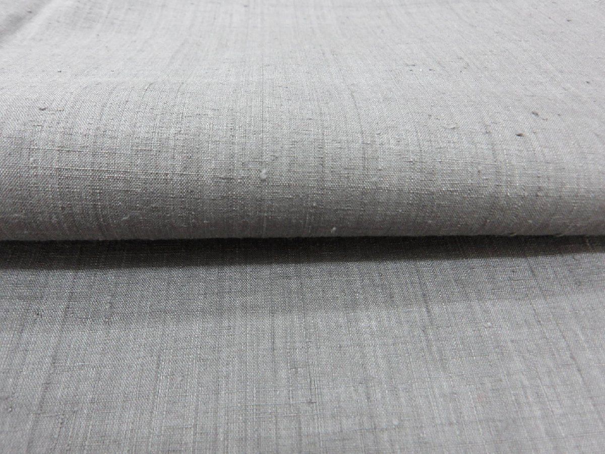 値下 本場　結印　無地結城紬 P40192 本場 結城紬 袷 無地 墨色 t - メルカリ