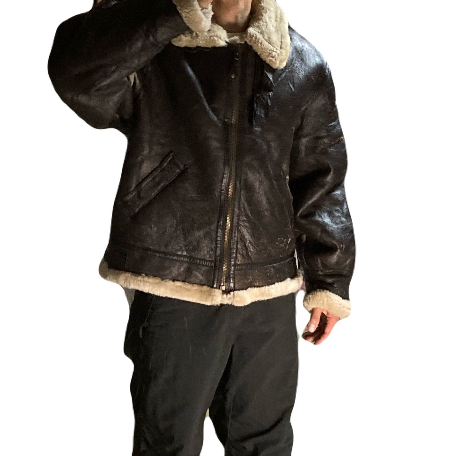 Vintage ヴィンテージ B-3 FlightJacket フライトジャケット Mouton 