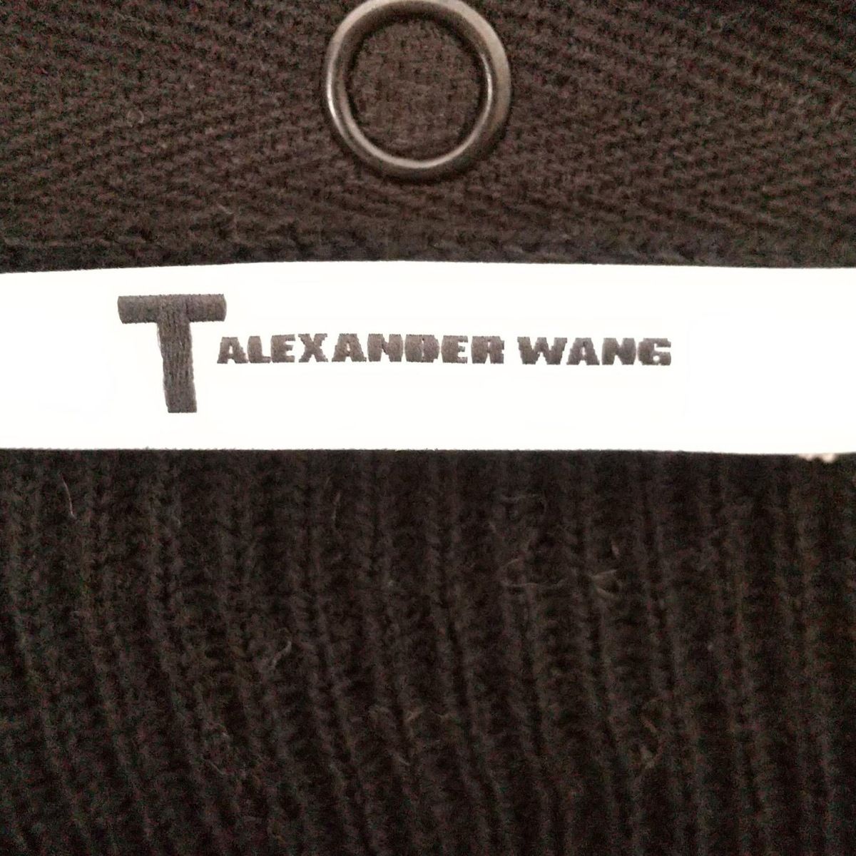 TbyALEXANDER WANG(アレキサンダーワン) 長袖セーター サイズXS レディース美品  - 黒 クルーネック TbyALEXANDER WANG(アレキサンダーワン) 長袖セーター サイズXS