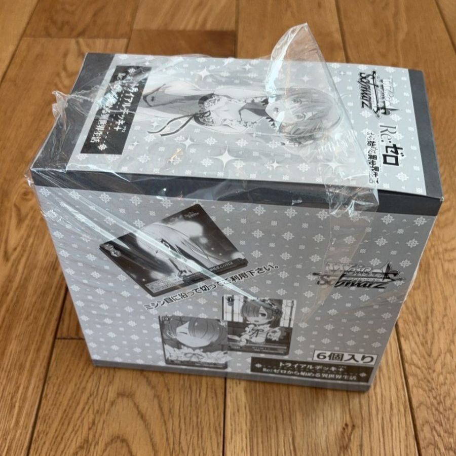 トライアルデッキ Re ゼロから始める異世界生活 ボックス シュリンク破れ