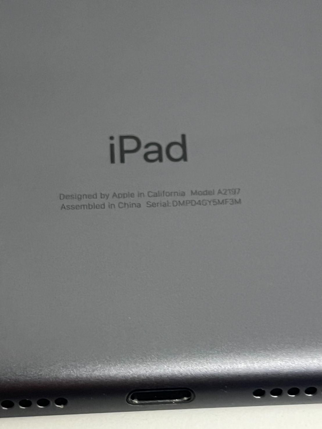 良品】iPad 第7世代/Wi-Fiモデル/A2197/32GB〈MW742J/A〉 - メルカリ