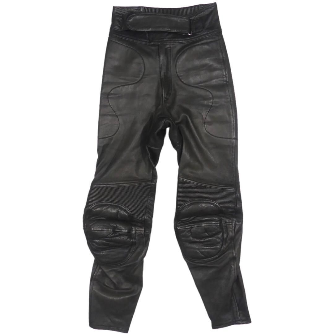 ライディングパンツ レザーパンツ メンズ M 黒 本革 バイク X6740 ライディングパンツ レザーパンツ メンズ M 黒 本革 バイク X6740