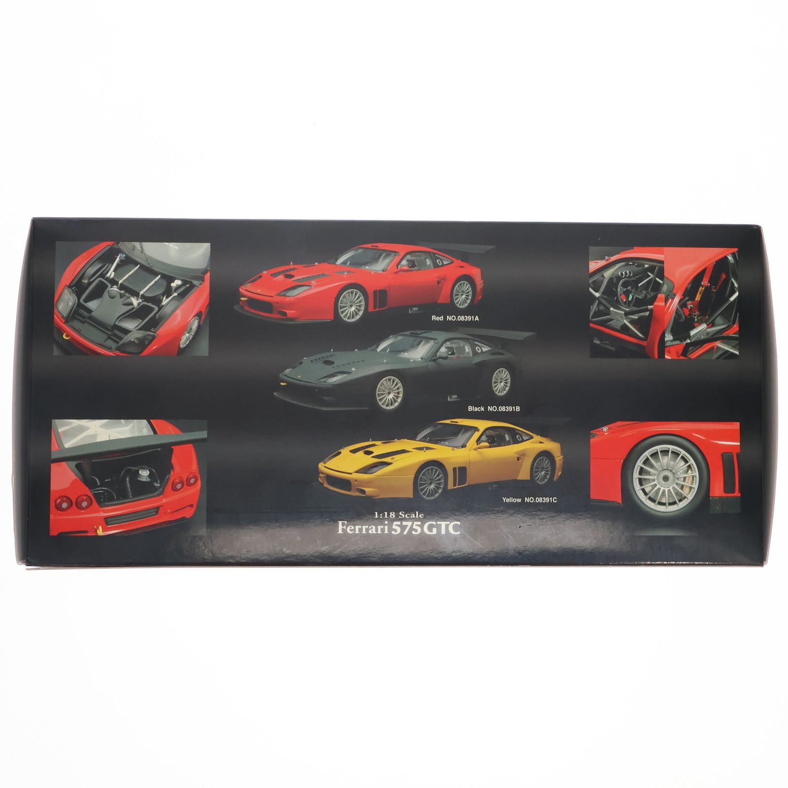 1/18 フェラーリ 575GTC 2004(ブラック) 完成品 ミニカー