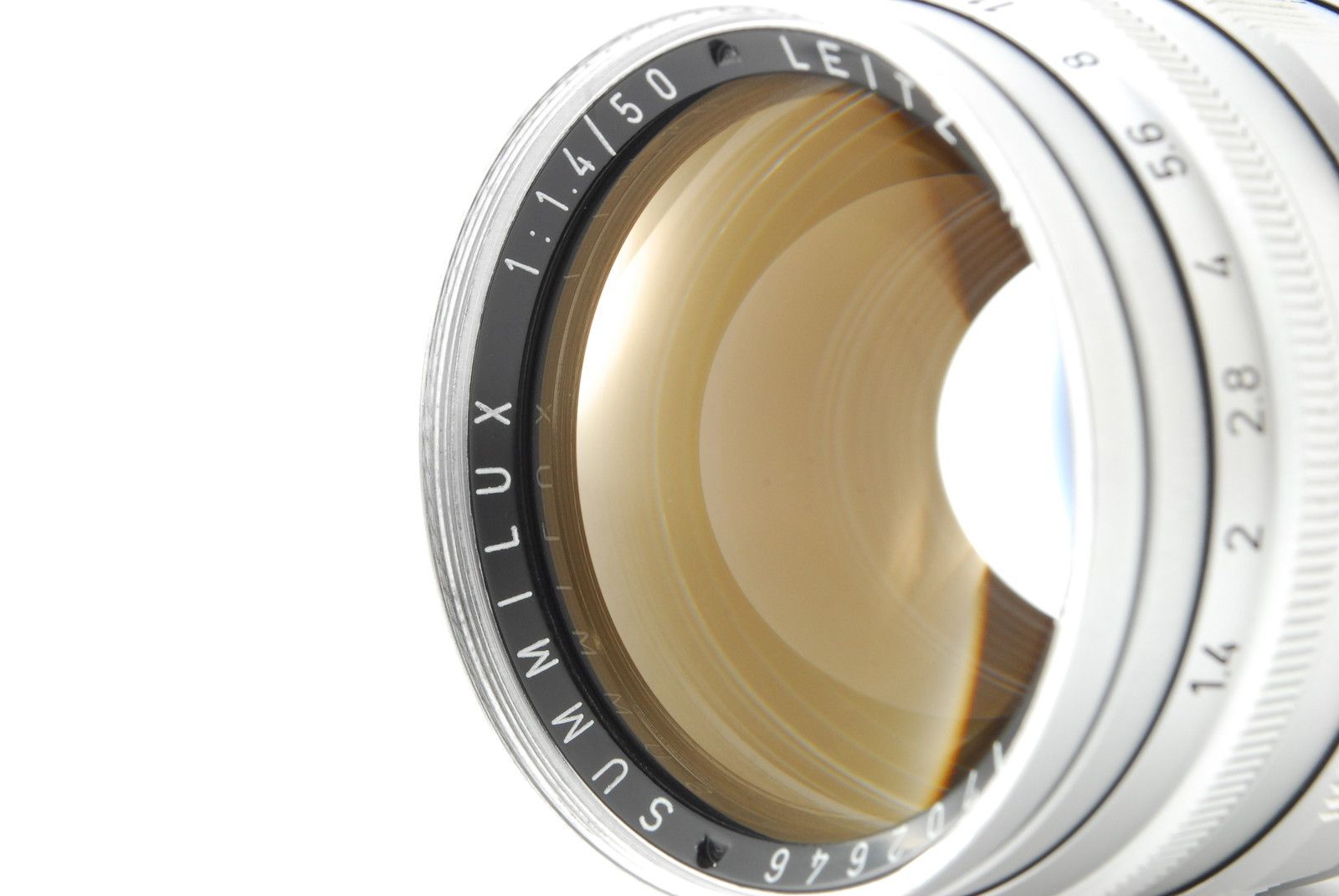 ライカ ズミルックス 50mm F1.4 フード付き leica summilux 1st