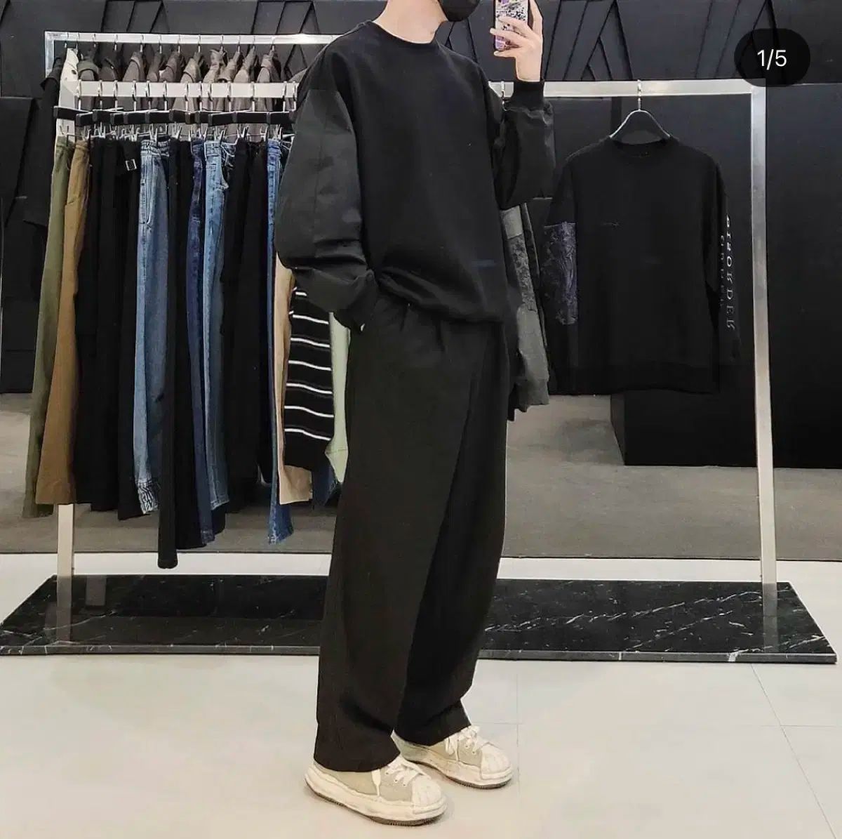 美品✨希少 ケイミー keyme 琉球紅型 藍 和柄 切替シェルワンピース