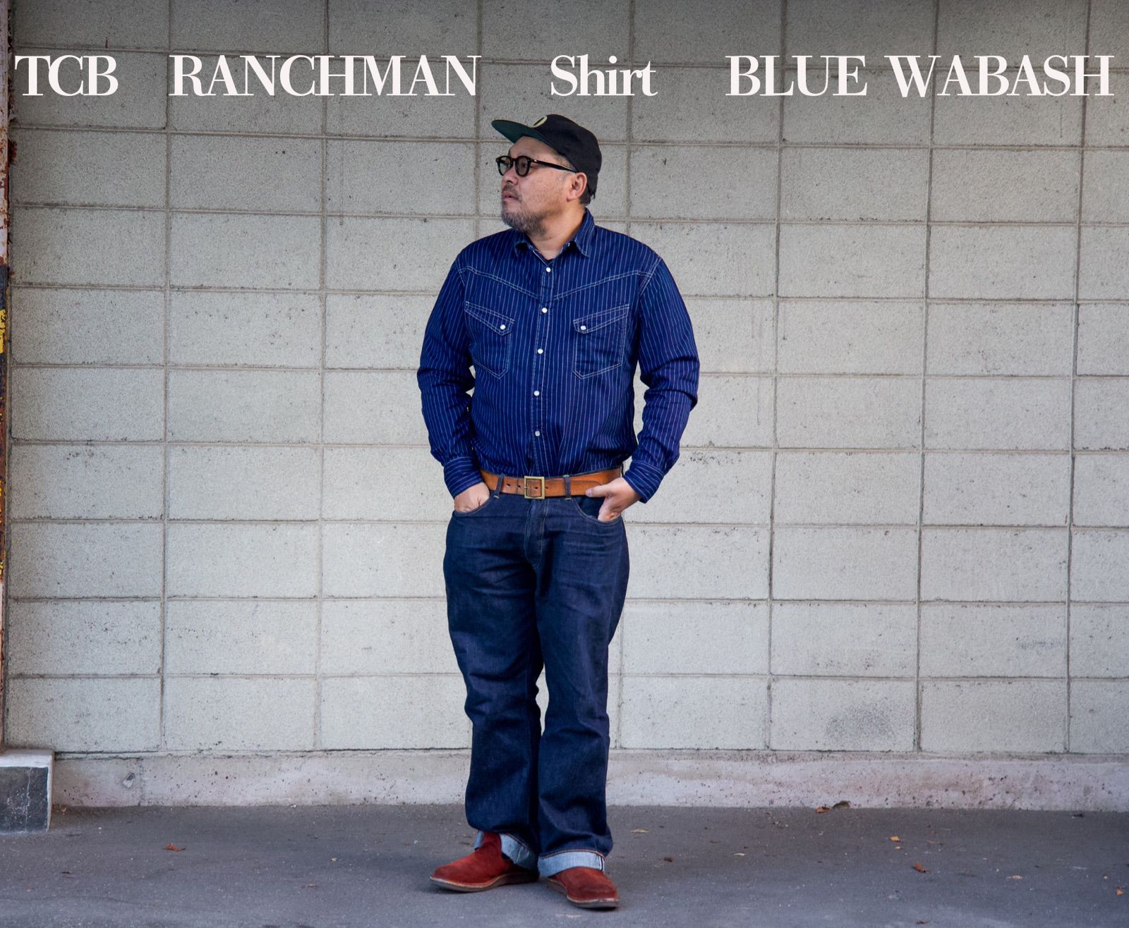 TCBRANCHMAN Shirt BLUE WABASH