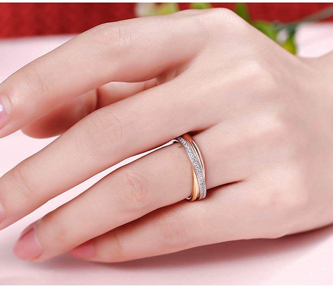 シルバー シンプル 銀製 指輪 クロス ラインデザイン リング 普段使い レディース きらきら かわいい Jeulia プレゼント