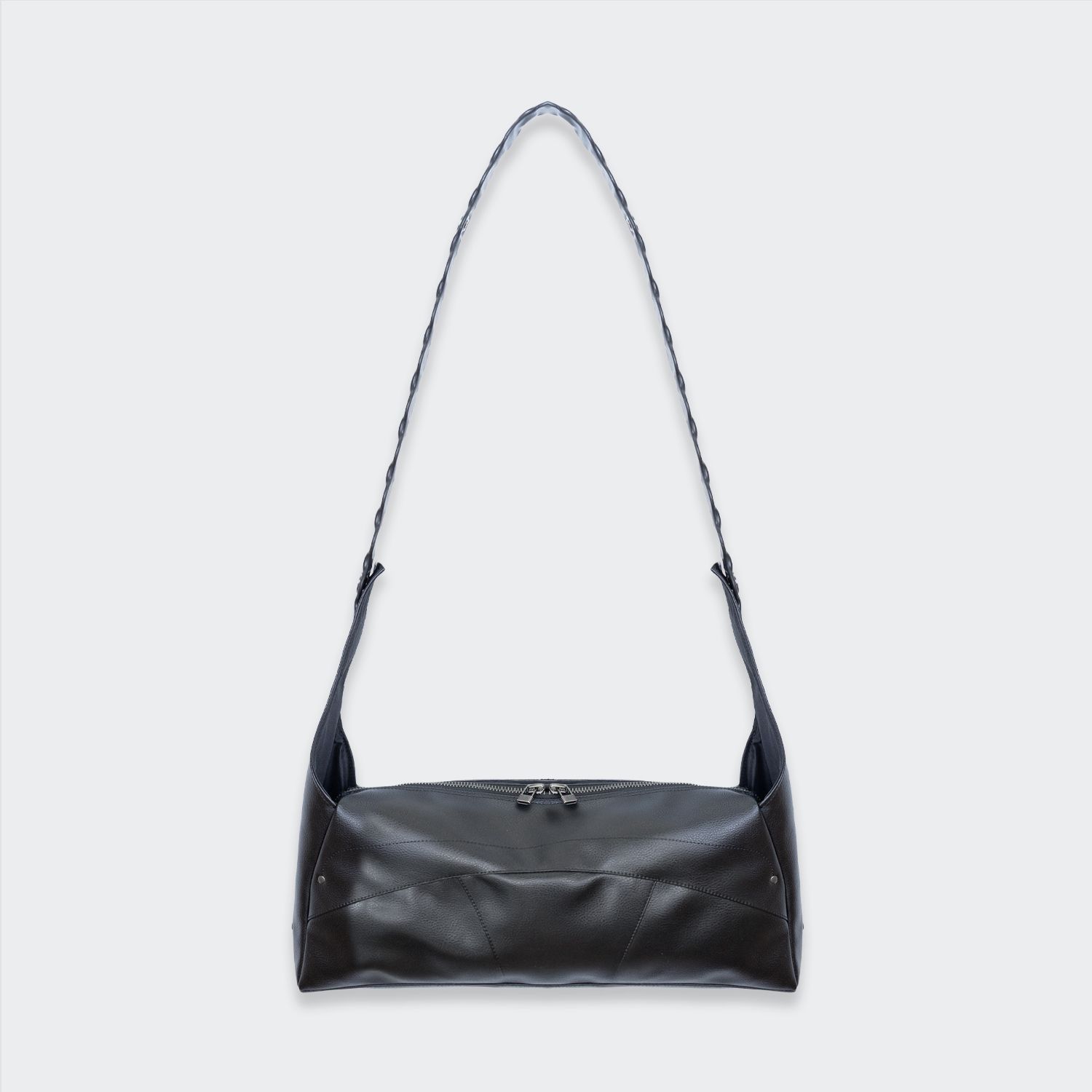 ryaw ブラック メッセンジャーバッグ RJメッセンジャーバッグ ラージ⚡️⚡️ ⁡ ラージサイズは名の