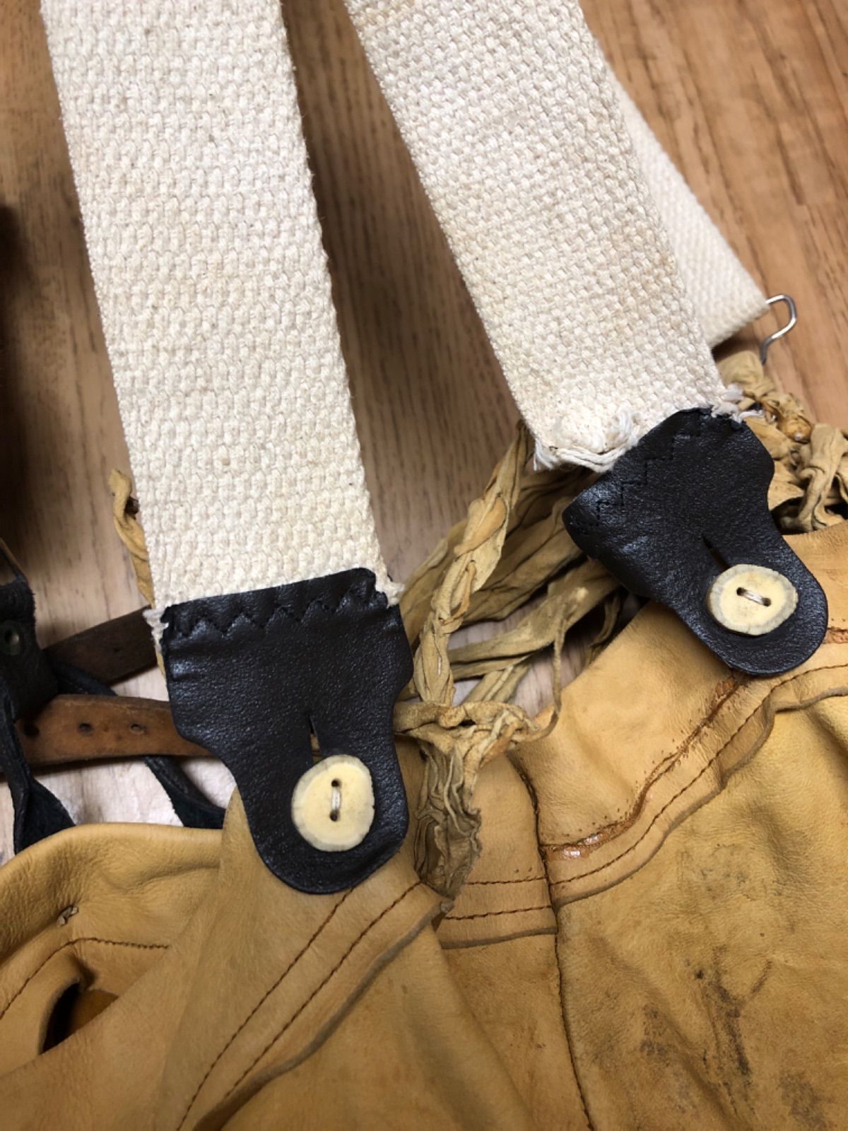 1950年代 フランス製 モールスキン ワークオーバーオール VULCAIN 50