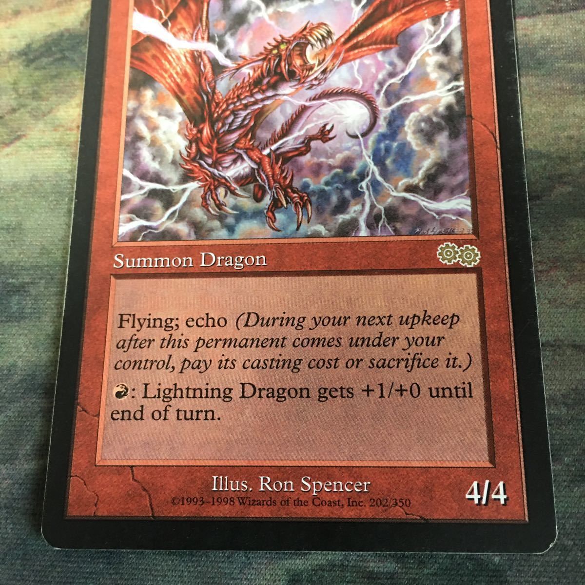 Foil 稲妻のドラゴン USG プロモ mtg 再録禁止 Foil 稲妻のドラゴン USG プロモ mtg 再録禁止 foil - メルカリ