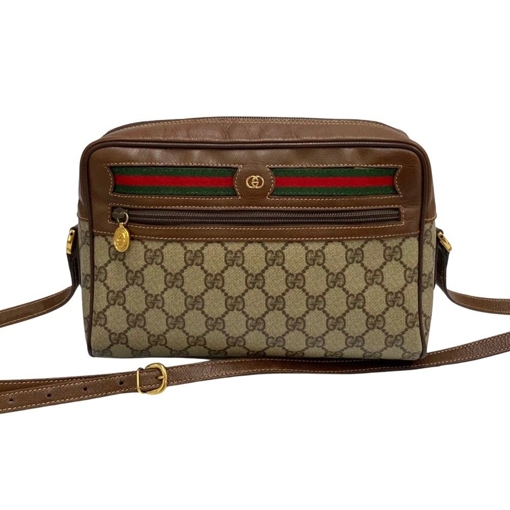 極美品 GUCCI オールドグッチ グッチ ヴィンテージ シェリーライン GG