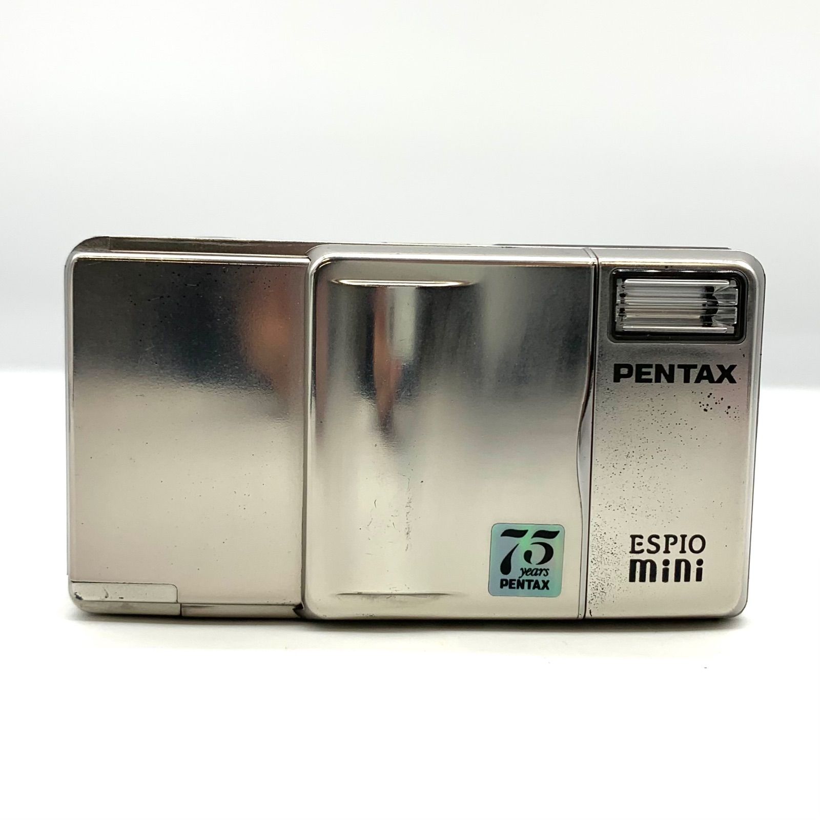 動作未確認】PENTAX フィルムカメラ ESPIO mini アウトレット 動作確認