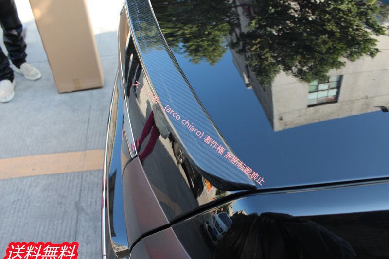 ベンツ BENZEクラス W212 リアルカーボン製 AMG風 トランクスポイラー リアウイング 1個