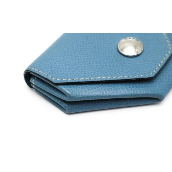 【美品】HERMES ル ソワ サンドゥーズ ヴォーエプソン ケース HERMES エルメス ヴォーエプソン ブルージーン ル ソワ サンドゥーズ