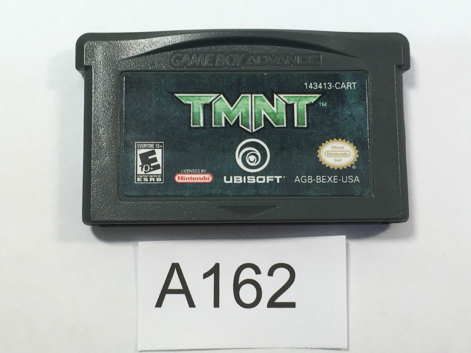 北米版 TMNT ミュータント ニンジャ タートルズ GBA 海外版 A162