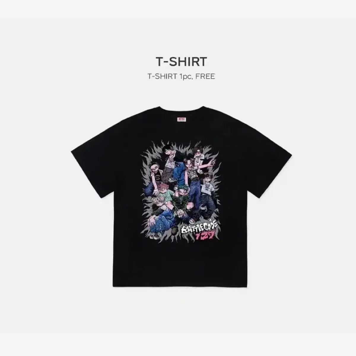 nct 127 イリチル 2025 シーグリ md Tシャツ マーク