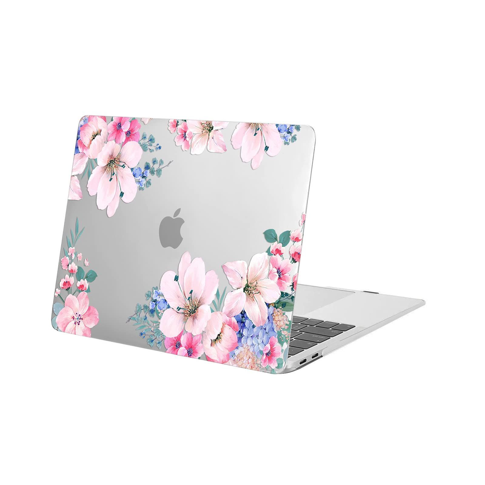 【人気商品】13インチ Air Retina Display付き A2337 M1 A2179 MacBook A1932 専用 2022 2021 2020 対応機種 2019 2018 プラスチック アンズの花 ハードケース MOSISO 薄型 耐衝撃 保