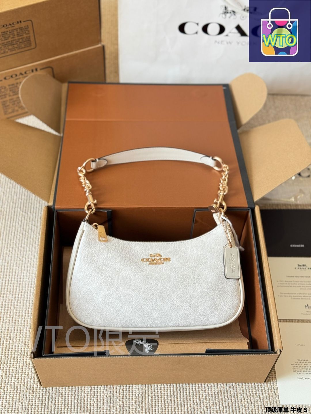 今日特価】Coach Teri Underarm Bag - コーチ テリ アンダー