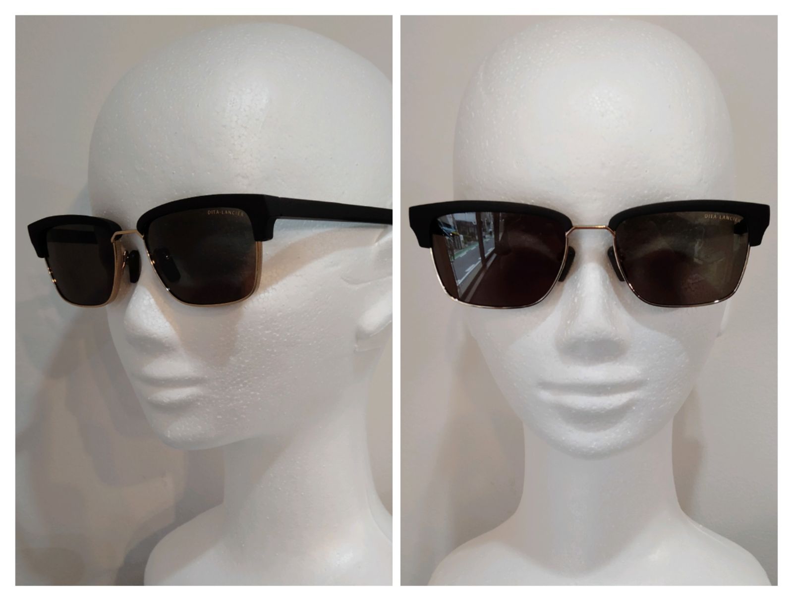 DITA Lancier（ディータ ランシアー）LSA-416-01 Matte Black-Gold
