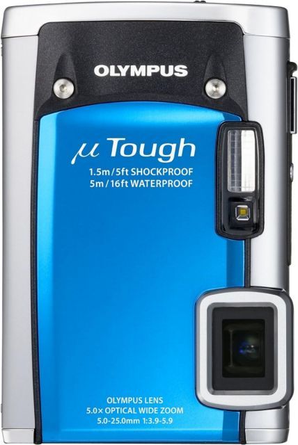 OLYMPUS 防水デジタルカメラ μ TOUGH 6020 ブルー μ TOUGH-6020