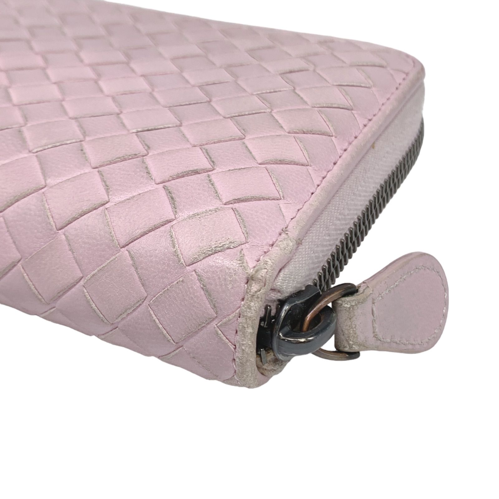 ♪2164 BOTTEGA VENETA ボッテガヴェネタ ラウンドファスナー長財布 