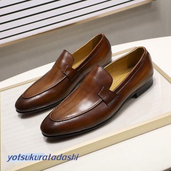 本革靴 ヴァンプローファー