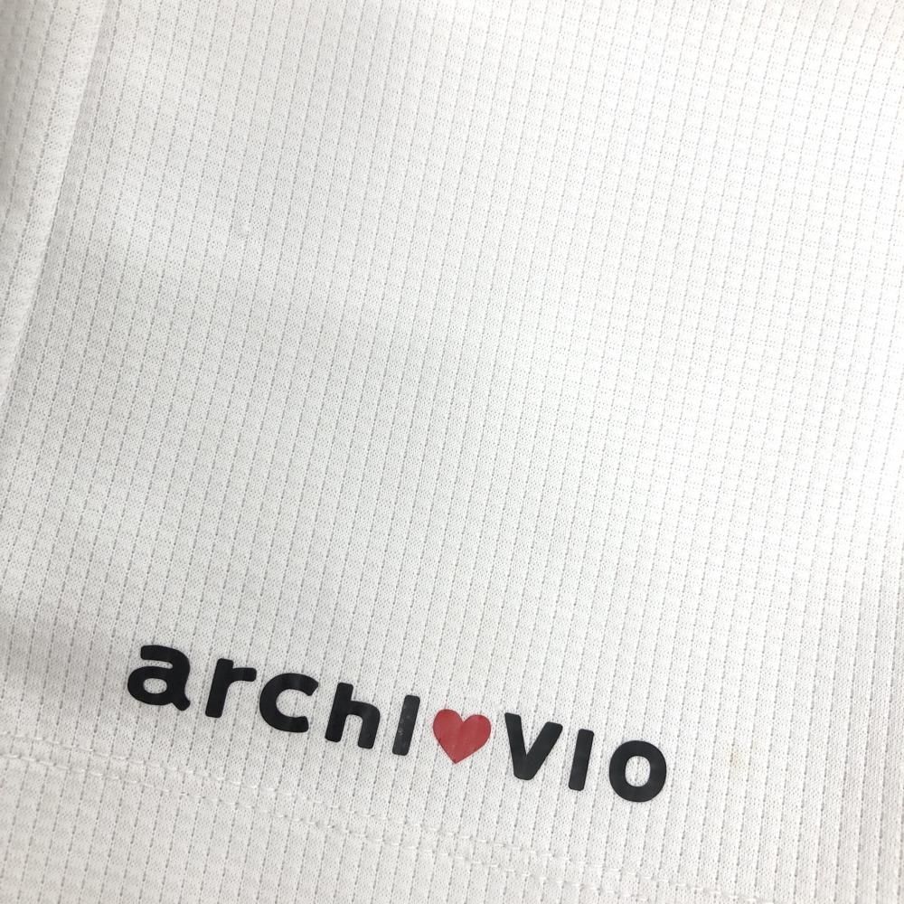 アルチビオ ショートパンツ 白 ウエストライン レディース 36(S