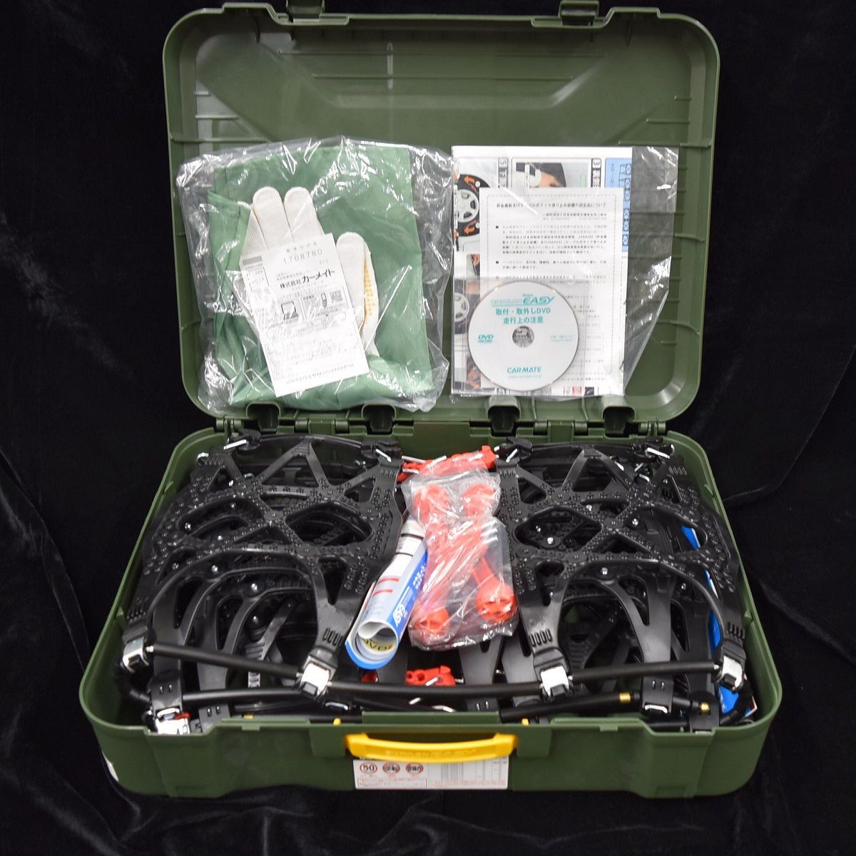 ★新品未使用★ ナイトアイボーテ 11箱セット チェーン バイアスロン クイックイージー QE10 185/80R14 205