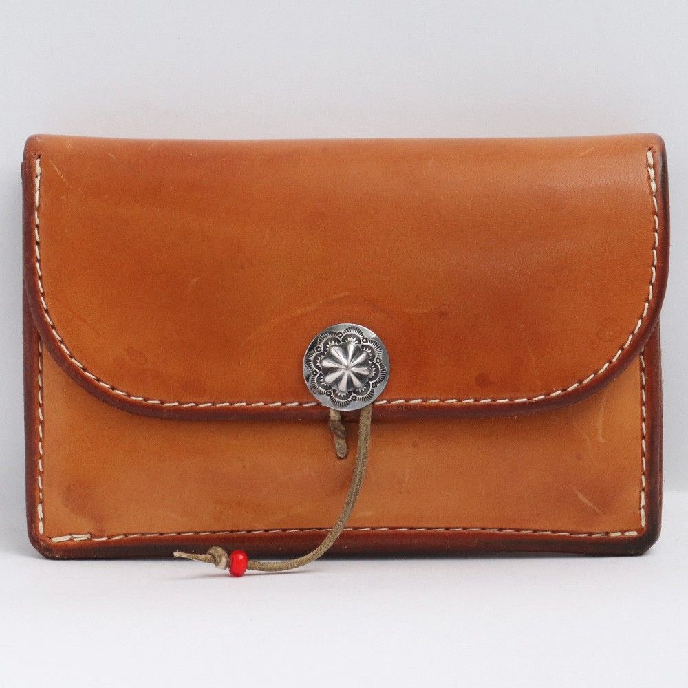 ゴローズ goro's カスタム二つ折り長財布(黒)※ウォレットチェーン用