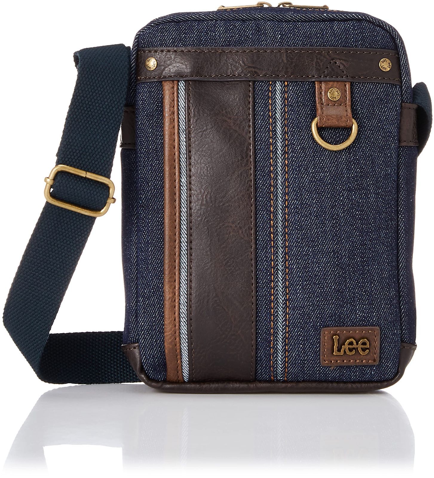 【新着商品】デニムｘフェイクレザー symbole ショルダーバッグ ミニショルダーバッグ [リー] 320-3263