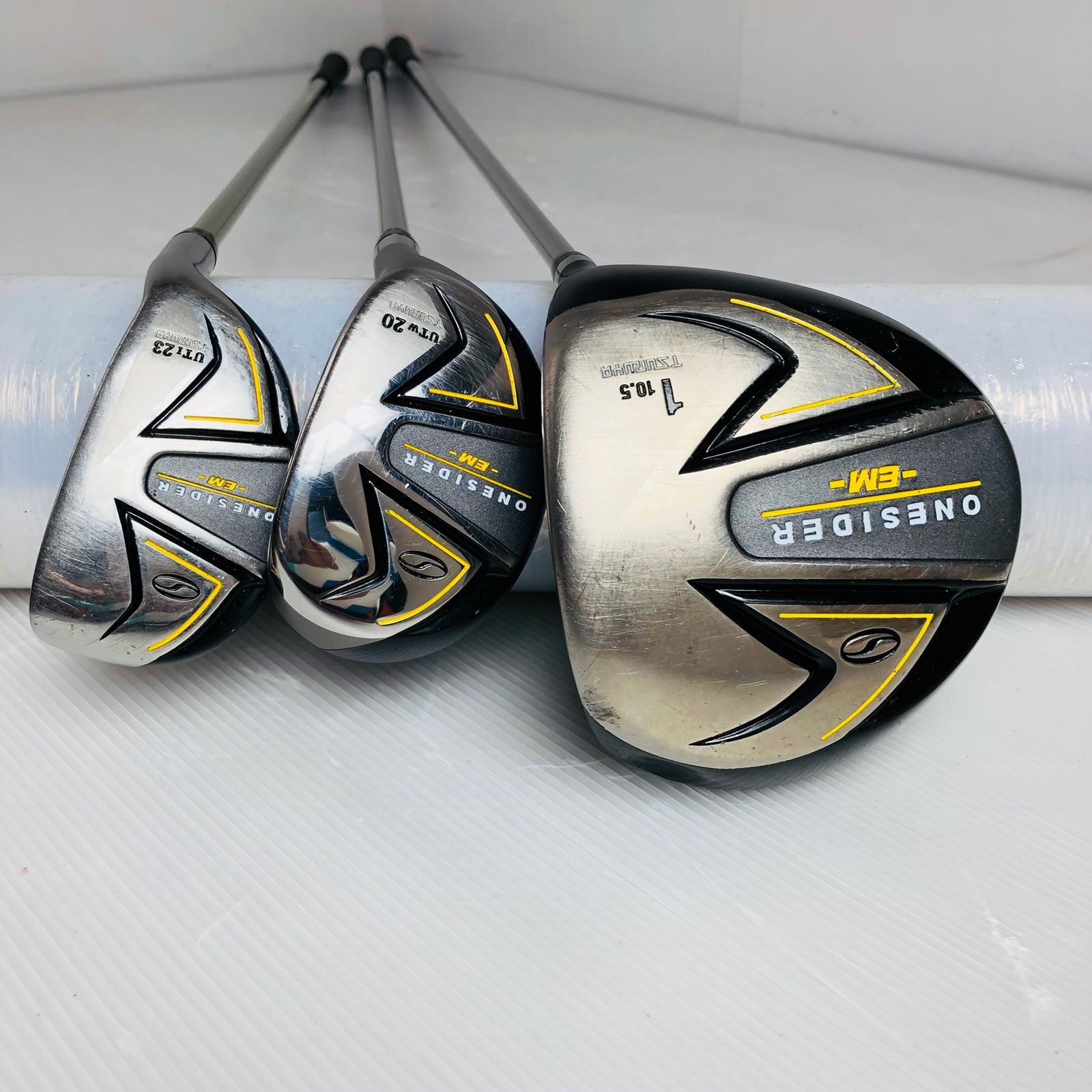 TSURUYA ツルヤ ONESIDER ワンサイダー EM メンズ ゴルフ クラブ セット 初心者 入門 バッグ付き 右利き パター付