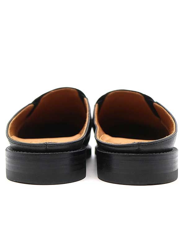 OLD JOE オールドジョー The Loafer レザーミュールサンダル ブラック 