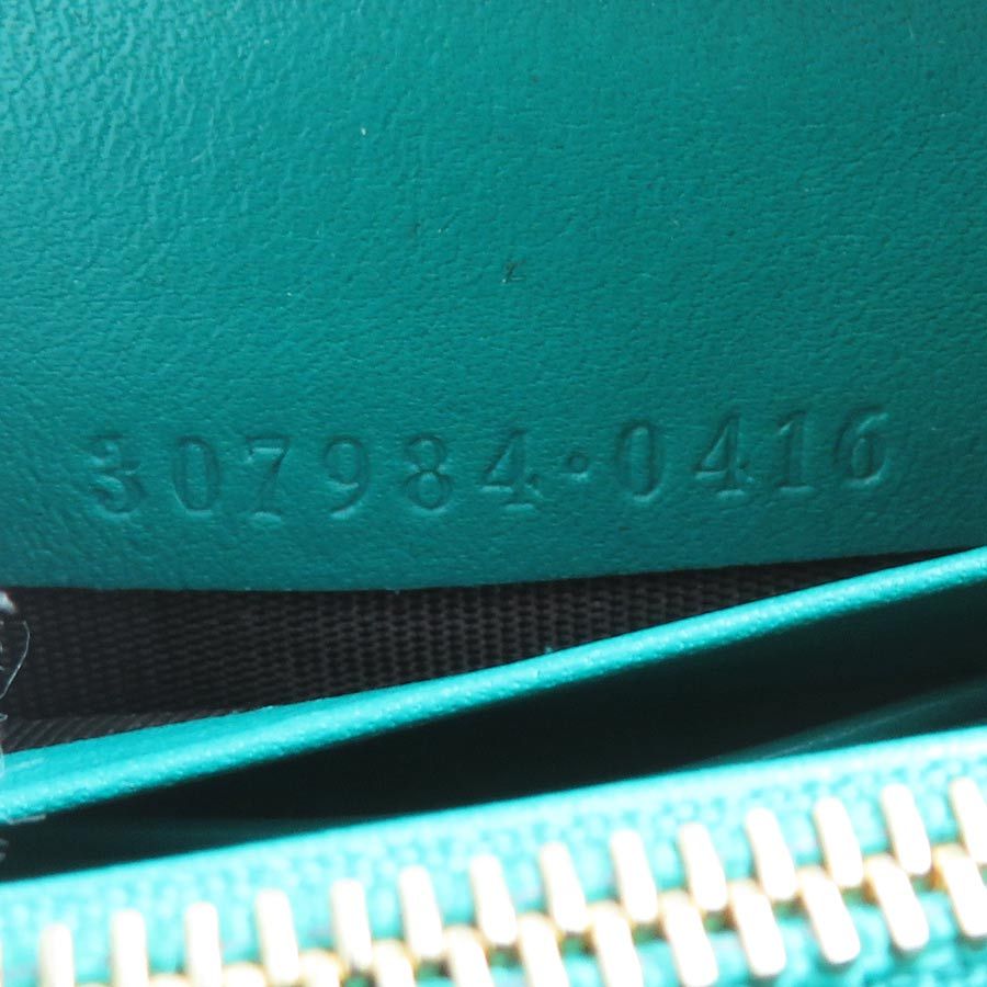 グッチ GUCCI ラウンドファスナー長財布 307984 - メルカリ