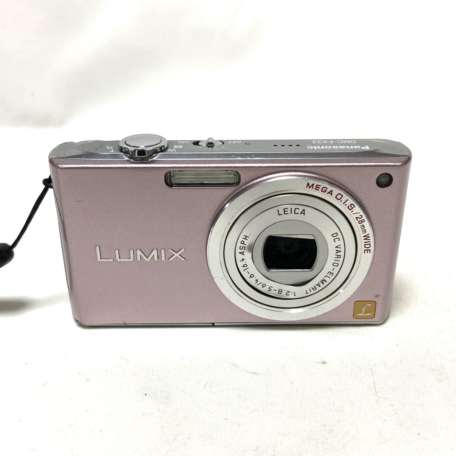 Panasonic LUMIX DMC-FX33 ピンク|美品】Panasonic Panasonic LUMIX DMC-FX33 ピンク|美品】Panasonic