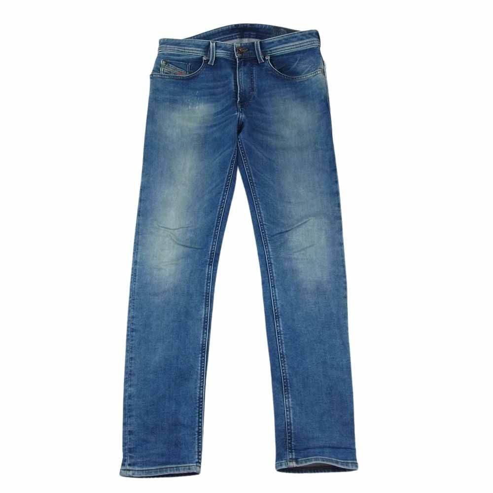 DIESEL ディーゼル TOMMER-T 5P ジョグデニム スキニーデニム ジーンズ インディゴブルー系 29【中古】