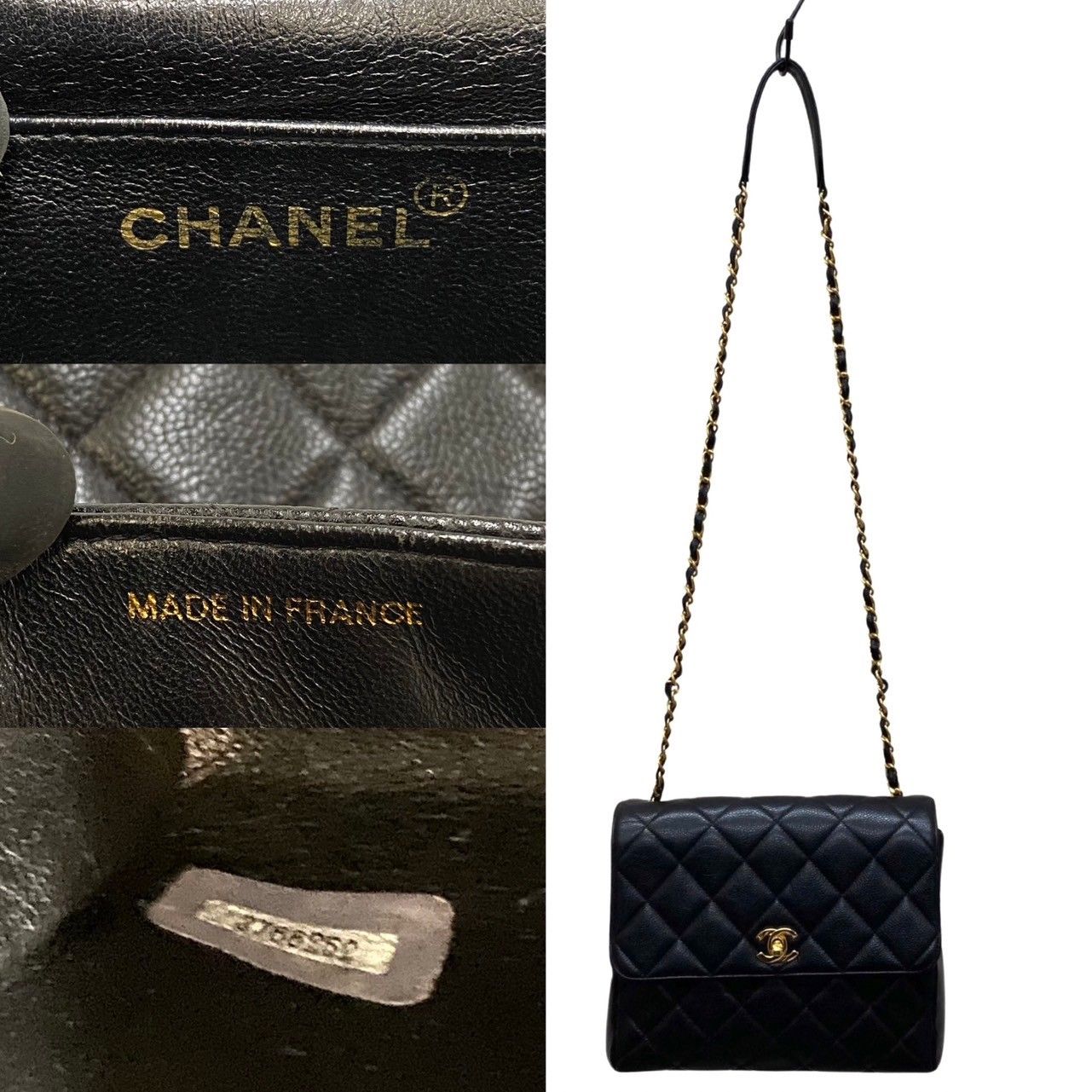 極 美品 シール有 3番台 CHANEL シャネル マトラッセ ココマーク